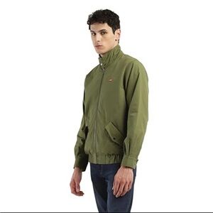 Levi's Olive Windbreaker Jacket for Men